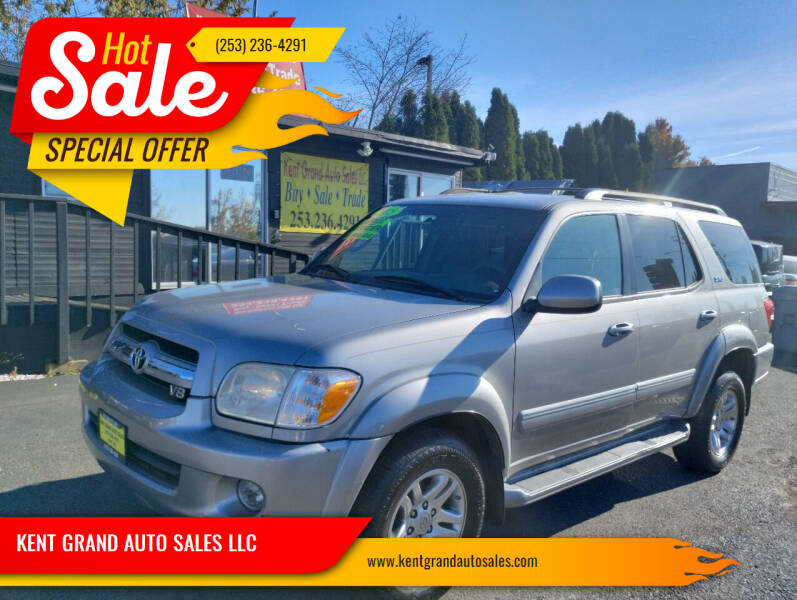 2005 Toyota Sequoia for sale at KENT GRAND AUTO SALES LLC in Kent WA