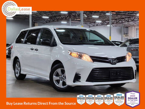 2020 Toyota Sienna for sale at Dallas Auto Finance in Dallas TX