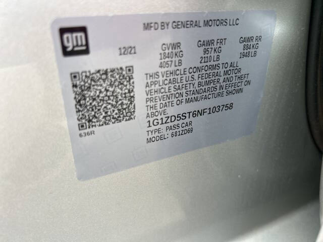 2022 Chevrolet Malibu LT