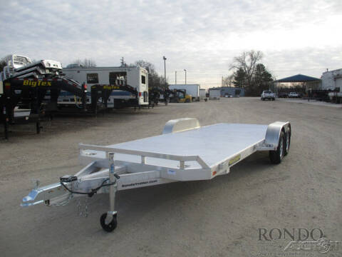 2023 Aluma Car Hauler 8220TA-EL-R-RTD for sale at Rondo Truck & Trailer in Sycamore IL