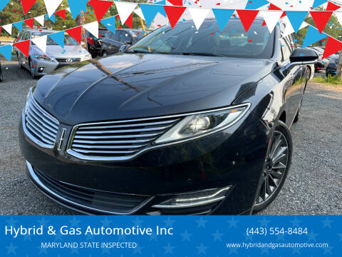 2014 Lincoln MKZ Hybrid for sale at Hybrid & Gas Automotive Inc in Aberdeen MD