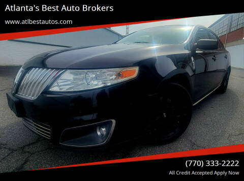 2011 Lincoln MKS for sale at Atlanta's Best Auto Brokers in Marietta GA