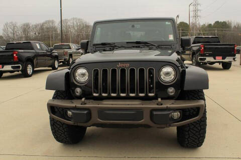 2017 Jeep Wrangler Sahara