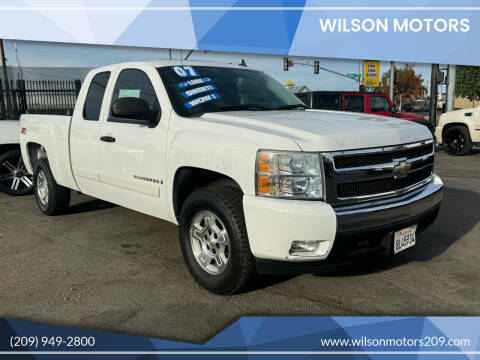 2007 Chevrolet Silverado 1500 for sale at WILSON MOTORS in Stockton CA