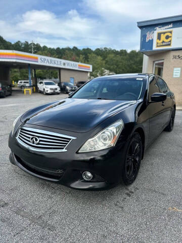 2013 Infiniti G37 Sedan for sale at JC Auto sales in Snellville GA