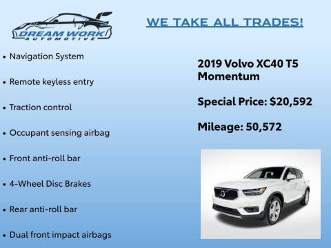 2019 Volvo XC40 T5 Momentum