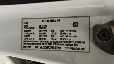 2023 Tesla Model 3