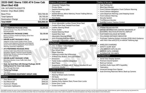 2020 GMC Sierra 1500