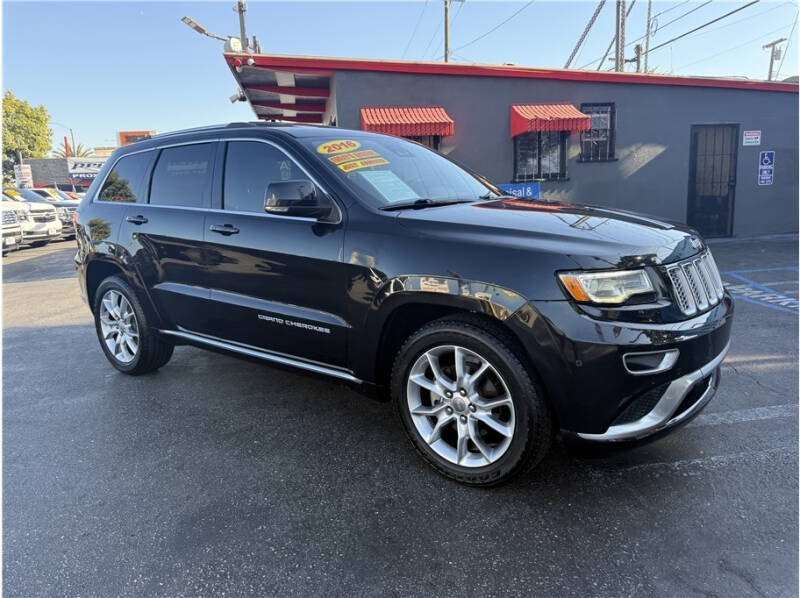 2016 Jeep Grand Cherokee Summit