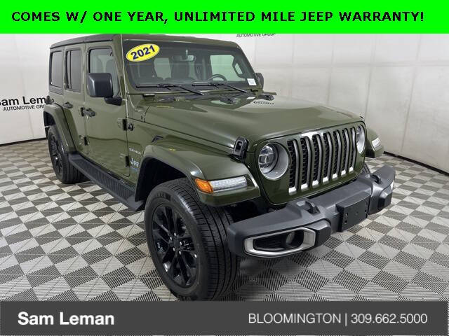 2021 Jeep Wrangler Unlimited for sale at Sam Leman CDJR Bloomington in Bloomington IL