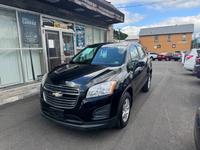 2015 Chevrolet Trax for sale at B N M Auto Sales Inc in New Castle, PA