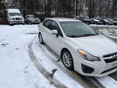 2013 Subaru Impreza for sale at B & B GARAGE LLC in Catskill NY