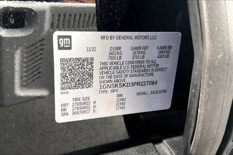 2023 Chevrolet Tahoe Premier