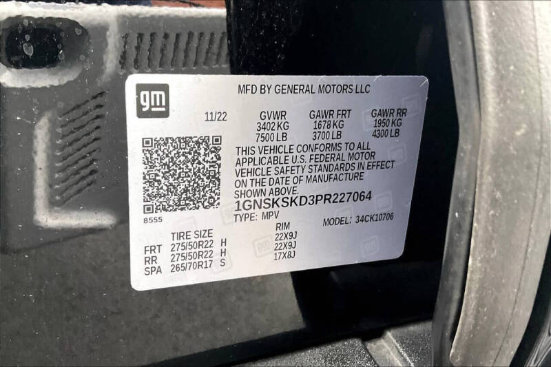 2023 Chevrolet Tahoe Premier