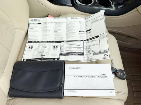 2012 GMC Acadia Denali