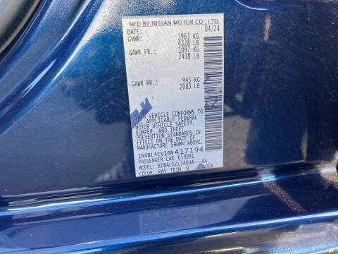 2024 Nissan Altima 2.5 SR