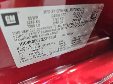 2016 Chevrolet Silverado 1500 LTZ