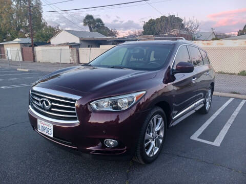 2013 Infiniti JX35 for sale at UNITED AUTO MART CA in Arleta CA