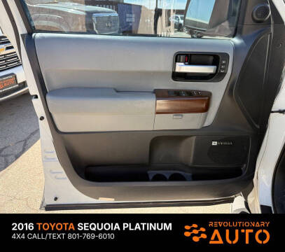 2016 Toyota Sequoia Platinum