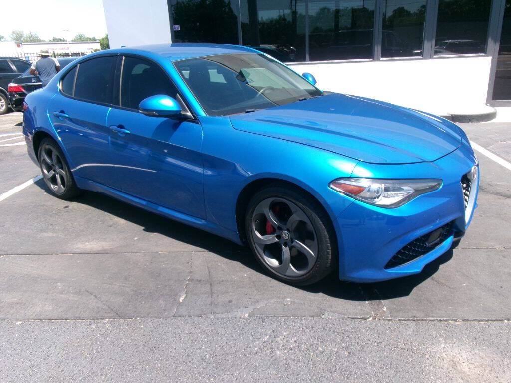 Blue 2017 Alfa Romeo Giulia Base AWD Base 4dr Sedan 1