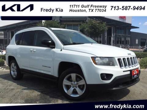 2016 Jeep Compass for sale at FREDY CARS FOR LESS in Houston TX