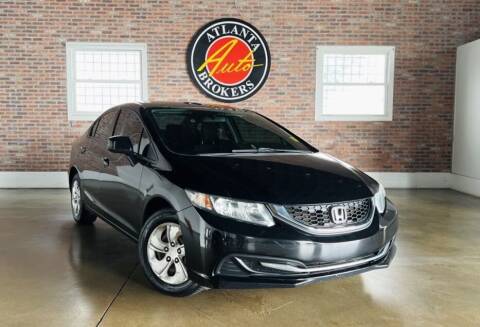 2013 Honda Civic for sale at Atlanta Auto Brokers in Marietta GA