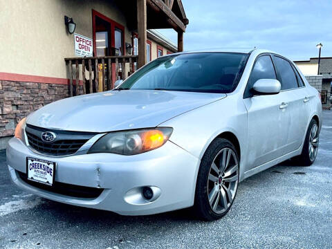 2008 Subaru Impreza for sale at Creekside Auto Sales in Pocatello ID