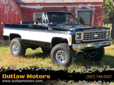 1975 Chevrolet Blazer for sale at Outlaw Motors in Newcastle WY