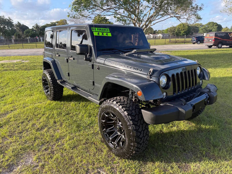 2017 Jeep Wrangler Unlimited Smoky Mountain