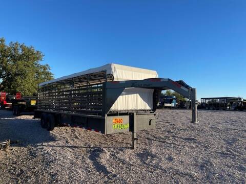 2023 TEXLINE -Gooseneck Livestock Trailer - for sale at LJD Sales in Lampasas TX