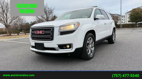 2016 GMC Acadia for sale at Autotrend Virginia in Virginia Beach VA