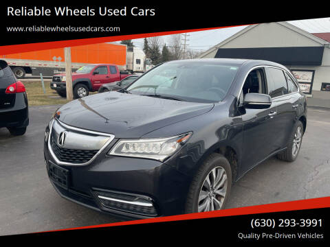 2014 Acura MDX for sale at Reliable Wheels Used Cars in West Chicago IL