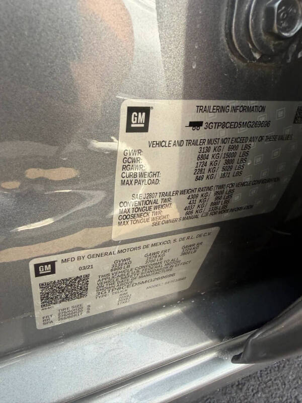 2021 GMC Sierra 1500 Elevation