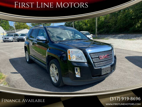 2011 GMC Terrain for sale at First Line Motors in Brownsburg IN