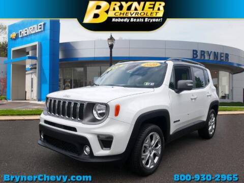 2020 Jeep Renegade for sale at BRYNER CHEVROLET in Jenkintown PA