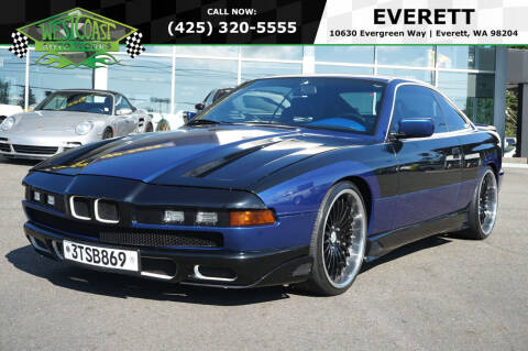 1991 BMW 8 Series for sale at West Coast AutoWorks -Edmonds in Edmonds WA