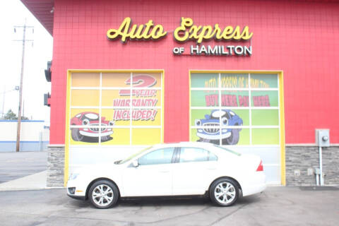 2012 Ford Fusion for sale at AUTO EXPRESS OF HAMILTON LLC in Hamilton OH