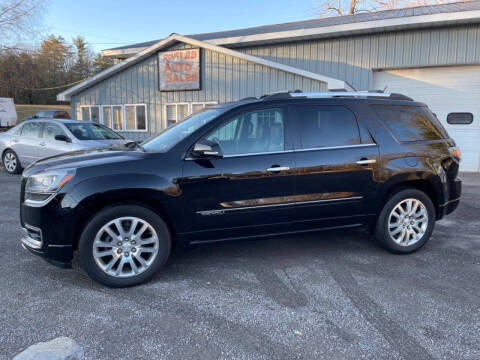 2016 GMC Acadia for sale at Route 29 Auto Sales in Hunlock Creek PA