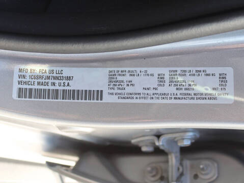 2022 RAM 1500 Laramie