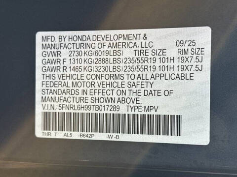 2026 Honda Odyssey Elite