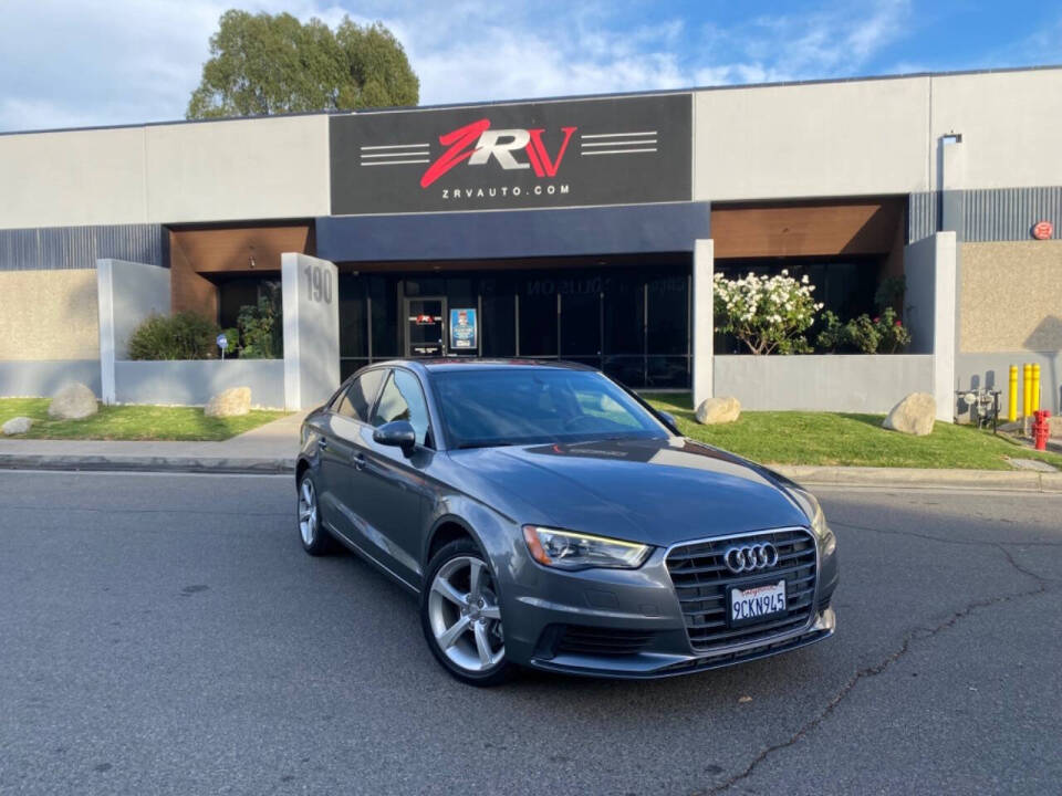 2016 Audi A3 for sale at ZRV AUTO INC in Brea, CA