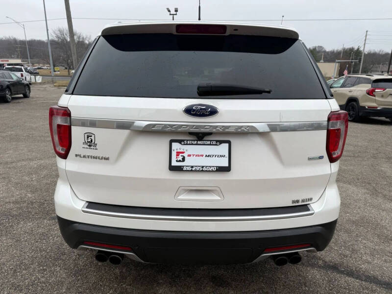 2019 Ford Explorer Platinum