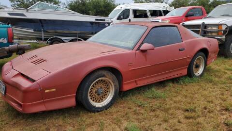 1988 Pontiac Firebird for sale at CLASSIC MOTOR SPORTS in Winters TX