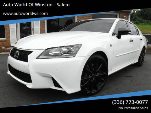 Lexus Gs 350 For Sale In Winston Salem Nc Auto World Of Winston Salem