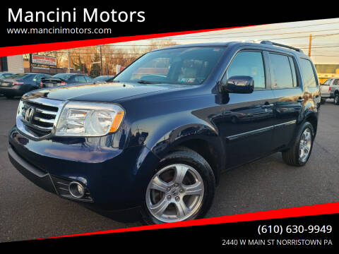 2014 Honda Pilot for sale at Mancini Motors in Norristown PA