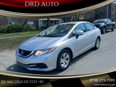 2013 Honda Civic for sale at DRD Auto in Brooklyn NY