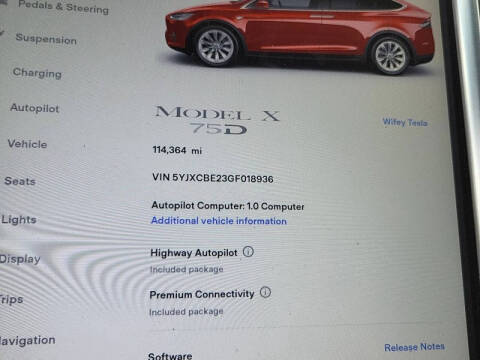 2016 Tesla Model X 75D