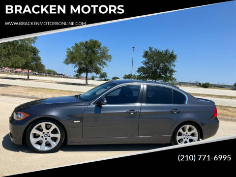 2008 BMW 3 Series for sale at BRACKEN MOTORS in San Antonio TX