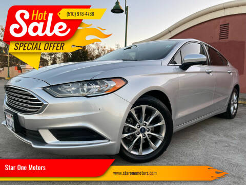 2017 Ford Fusion for sale at Star One Motors in Hayward CA