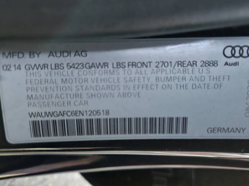 2014 Audi A7 3.0T quattro Premium Plus